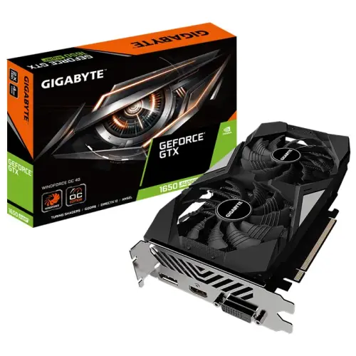 Gigabyte GV-N165SWF2OC-4GD GeForce GTX 1650 Super 4GB GDDR6 128Bit DX12 Gaming Ekran Kartı