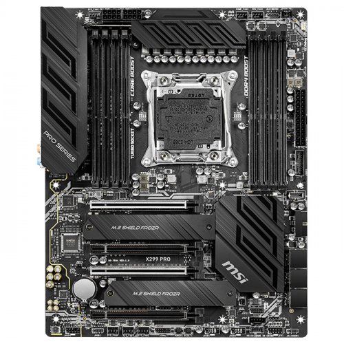 MSI X299 Pro Intel X299 Soket 2066 DDR4 4200(OC)MHz ATX Gaming Anakart