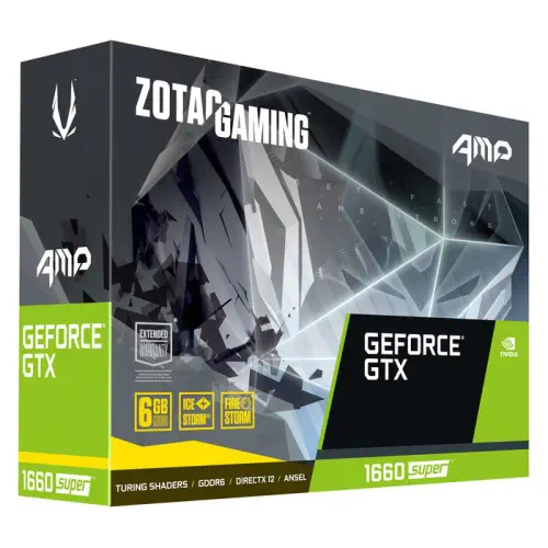 Zotac ZT-T16620D-10M Gaming GeForce GTX 1660 Super AMP 6GB GDDR6 192Bit DX12 Gaming Ekran Kartı