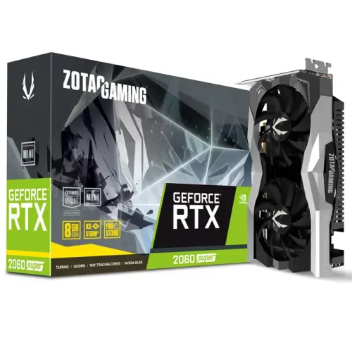 Zotac Gaming GeForce RTX 2060 Super Mini ZT-T20610E-10M 8GB GDDR6 256Bit DX12 Gaming Ekran Kartı