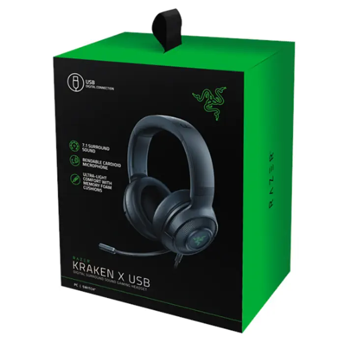 Razer Kraken X USB 02960100 7.1 Surround Gaming Kulaklık