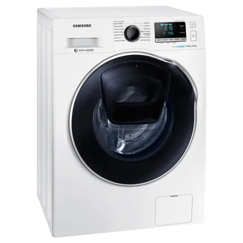 Samsung WD90K6B10OW/AH AddWash B 1400 Devir 9 Kg / 6 Kg Beyaz Kurutmalı Çamaşır Makinesi