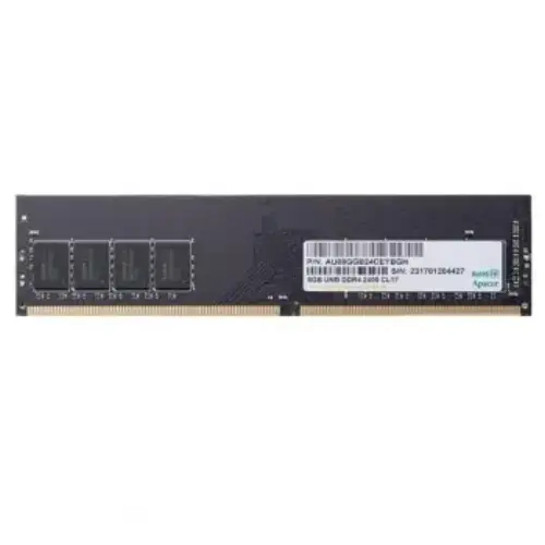 Apacer 8GB (1x8GB) 2666MHz CL19 DDR4 Ram (A4U08G26CRIBH05-1)