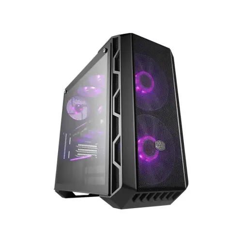 Cooler Master MasterCase H500 750W 80+ PSU RGB Mesh Temperli Cam ATX Mid-Tower Gaming Kasa - MCM-H500-IGNB75-S00