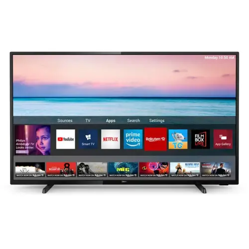 Philips 43PUS6504 4K Ultra HD 43 inç 108 Ekran Uydu Alıcılı Smart LED Tv