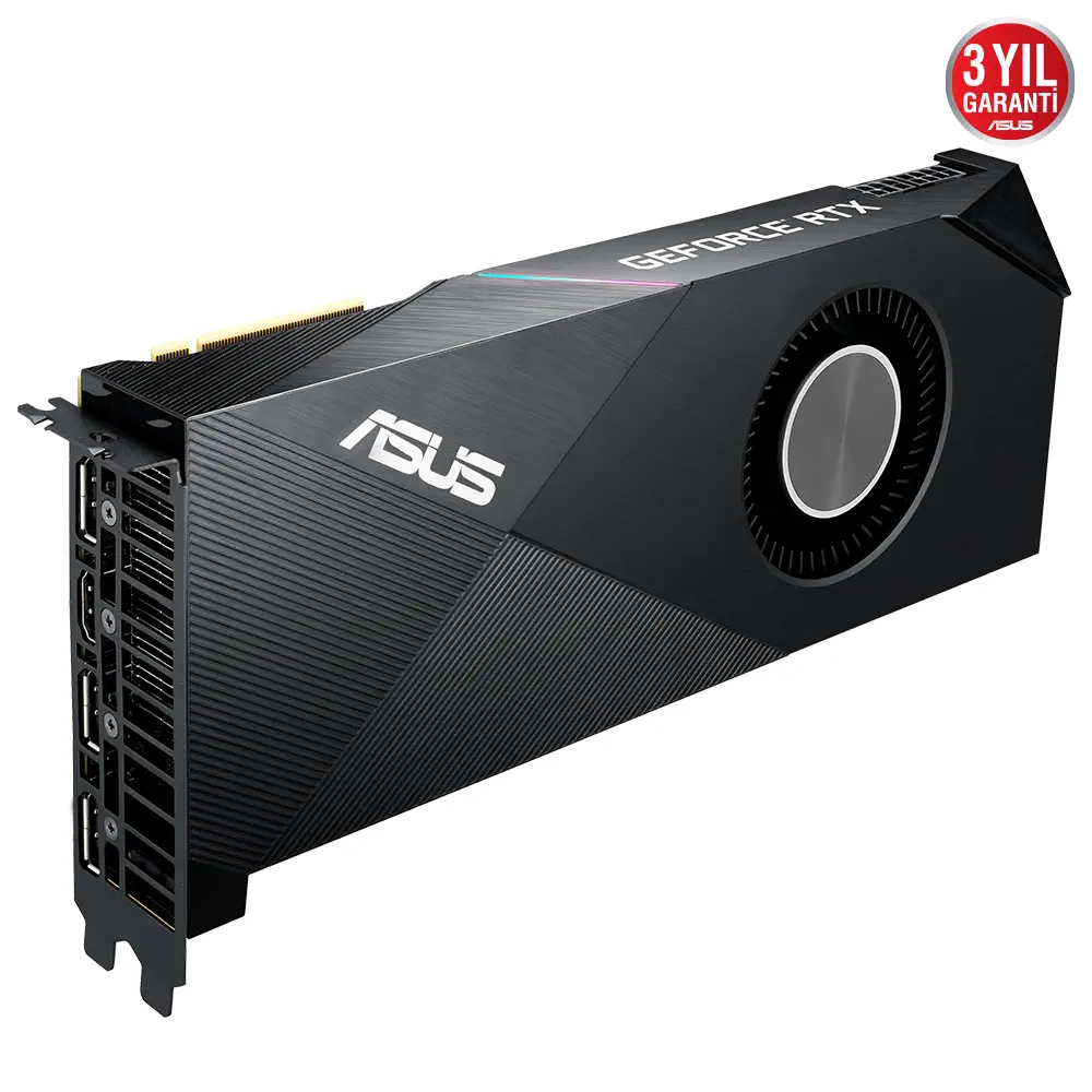 Asus Turbo-RTX2080S-8G-EVO GeForce RTX 2080 Super 8GB GDDR6 256Bit DX12 Gaming Ekran Kartı