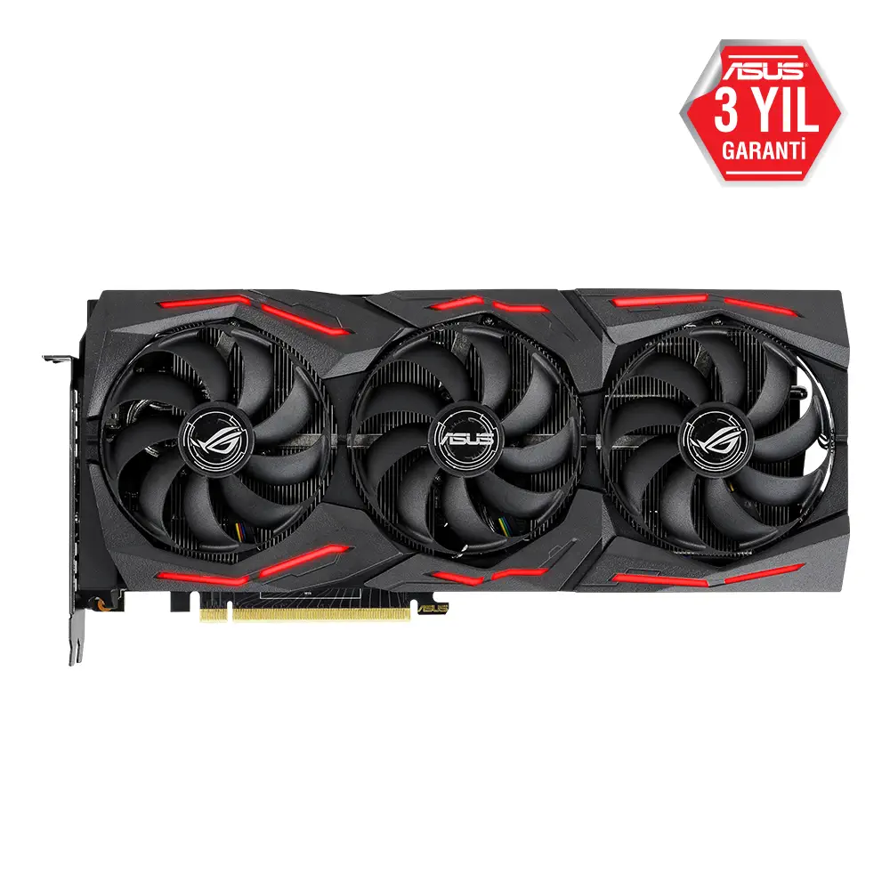 Asus ROG-Strix-RTX2070S-8G-Gaming GeForce RTX 2070 Super 8GB GDDR6 256Bit DX12 Gaming (Oyuncu) Ekran Kartı