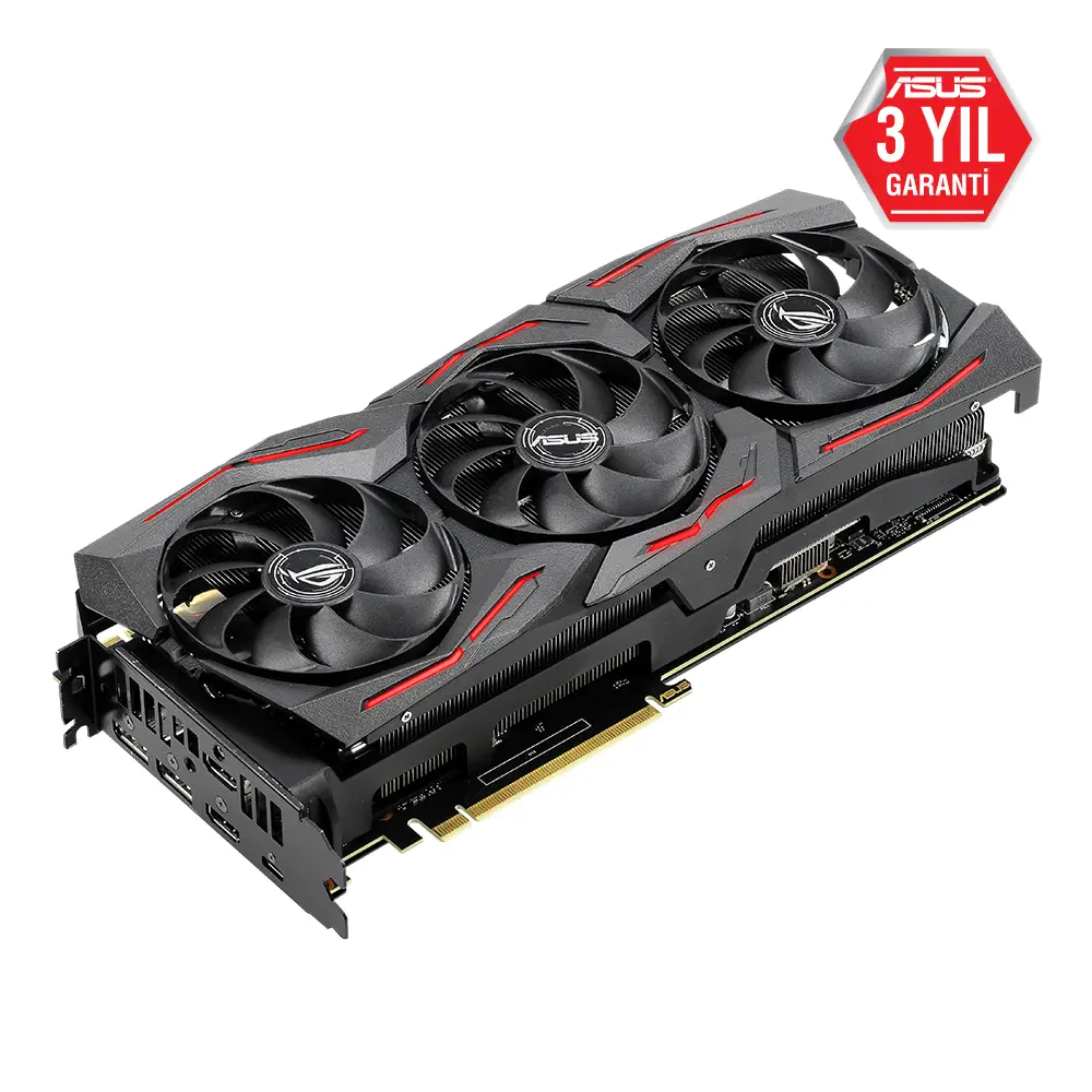 Asus ROG-Strix-RTX2070S-8G-Gaming GeForce RTX 2070 Super 8GB GDDR6 256Bit DX12 Gaming (Oyuncu) Ekran Kartı