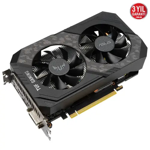 Asus TUF-GTX1650S-O4G-Gaming GeForce GTX 1650 Super 4GB GDDR6 128Bit DX12 Gaming Ekran Kartı