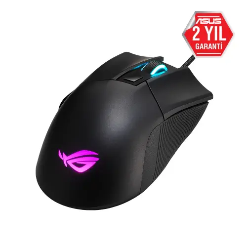 ASUS ROG Gladius II Core 6200DPI 6 Tuş Optik RGB Kablolu Gaming (Oyuncu) Mouse