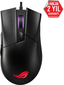 ASUS ROG Gladius II Core 6200DPI 6 Tuş Optik RGB Kablolu Gaming (Oyuncu) Mouse