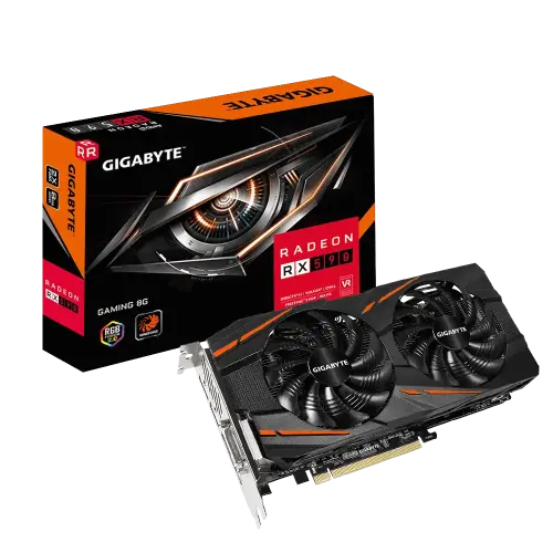 Gigabyte AMD Radeon RX 590 GV-RX590GAMING-8GD 8GB GDDR5 256Bit DX12 Gaming (Oyuncu) Ekran Kartı