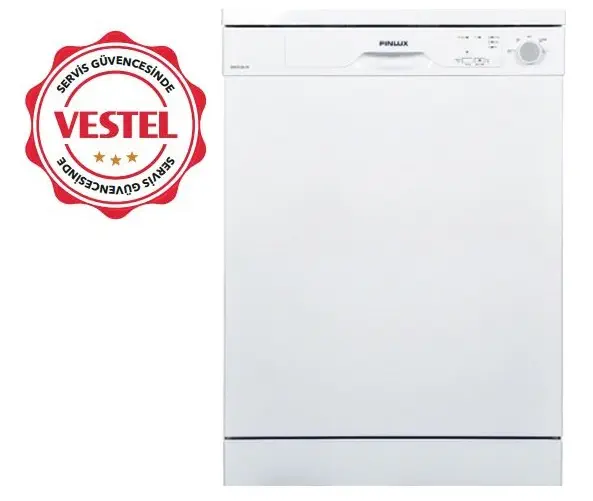 Finlux Konfor BM 410 A++ 4 Programlı Beyaz Bulaşık Makinesi