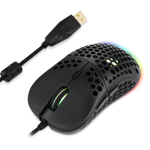 GamePower Sendo RGB  Matte (Mat) Optik 10.000DPI 6 Tuş Gaming Mouse