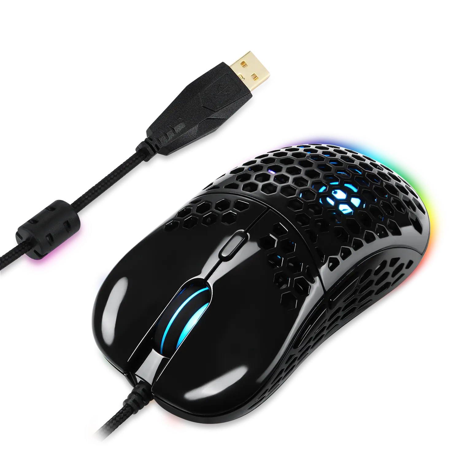 GamePower Sendo RGB Glossy (Parlak) Optik 10.000DPI 6 Tuş Gaming Mouse