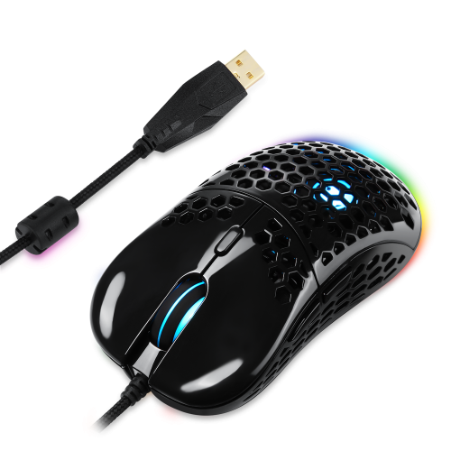 GamePower Sendo RGB Glossy (Parlak) Optik 10.000DPI 6 Tuş Gaming Mouse 