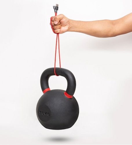 Xiaomi Type-C Örgülü 100cm Kırmızı Şarj Kablosu  
