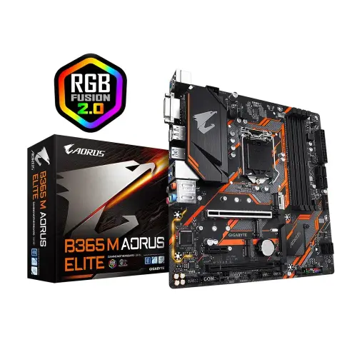 Gigabyte B365 M Aorus Elite Intel B365 Soket 1151 DDR4 2666MHz mATX Gaming Anakart