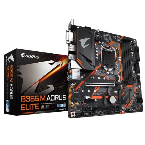 Gigabyte B365 M Aorus Elite Intel B365 Soket 1151 DDR4 2666MHz mATX Gaming Anakart