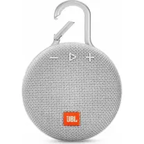 JBL Clip 3 IPX7 Su Geçirmez Taşınabilir Beyaz Bluetooth Hoparlör