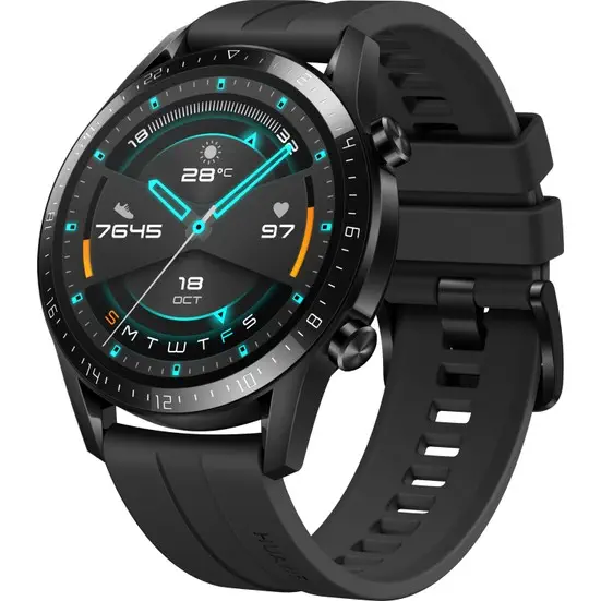Huawei Watch GT 2 Siyah Sport Edition 46mm Akıllı Saat - Huawei Türkiye Garantili