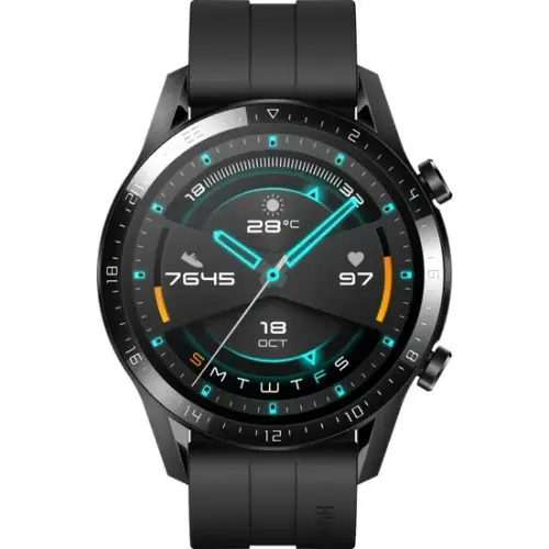 Huawei Watch GT 2 Siyah Sport Edition 46mm Akıllı Saat - Huawei Türkiye Garantili