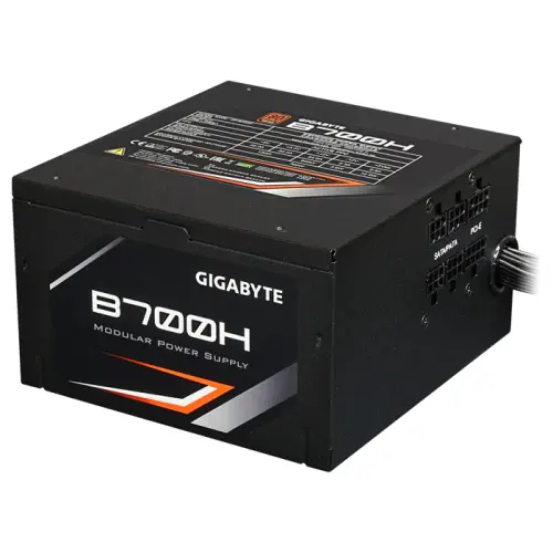 Gigabyte B700H 700W 80+ Bronze 120mm Fanlı Yarı Modüler Gaming Power Supply - GP-B700H