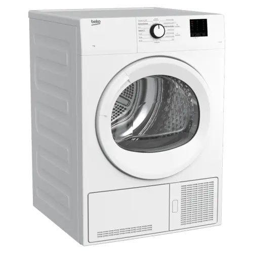 Beko D 72 KT B Enerji 7 Kg Çamaşır Kurutma Makinesi - Beyaz