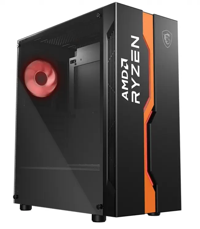 MSI Mag Vampiric 011C Temperli Cam 1xFan RGB ATX Gaming Bilgisayar Kasası