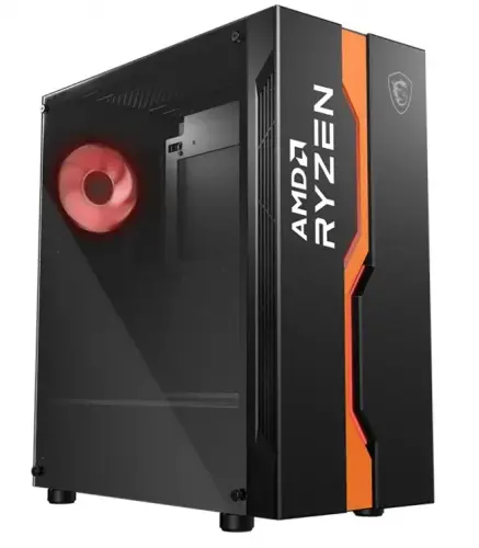 MSI Mag Vampiric 011C Temperli Cam 1xFan RGB ATX Gaming Bilgisayar Kasası