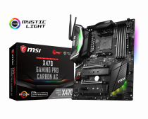 MSI X470 Gaming Pro Carbon AC AMD X470 Soket AM4 DDR4 3466(OC) Mhz ATX Gaming(Oyuncu) Anakart