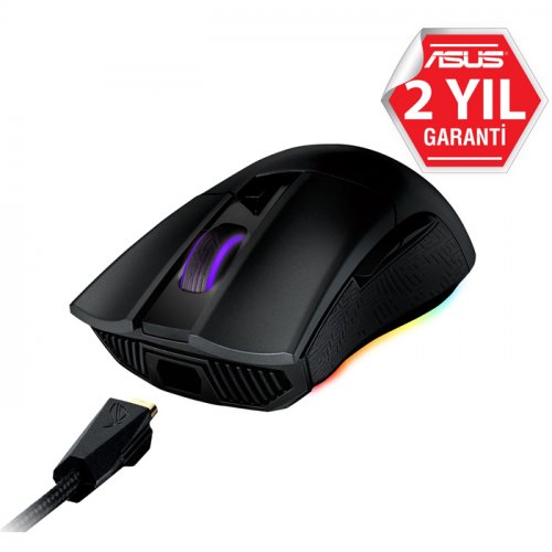 Asus ROG Gladius II Origin 12000DPI 6 Tuş Optik RGB Kablolu Gaming (Oyuncu) Mouse
