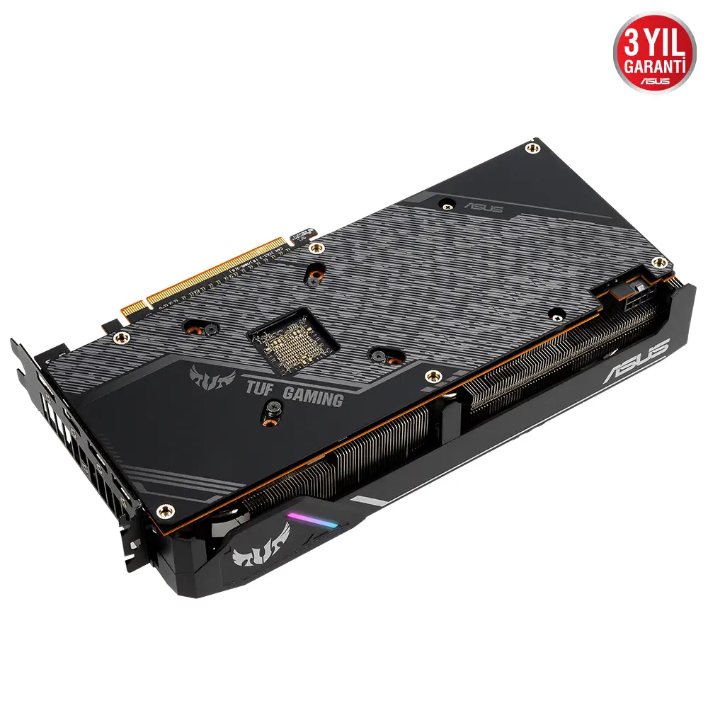 Asus TUF 3-RX5600XT-O6G-EVO-Gaming AMD Radeon RX 5600 XT 6GB GDDR6 192Bit DX12 Gaming Ekran Kartı
