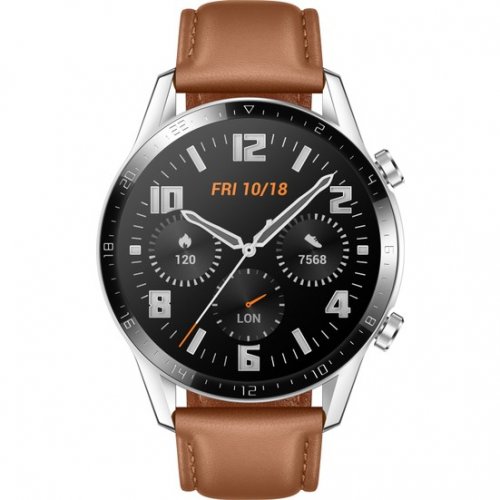 Huawei Watch GT 2 Classic Edition 46mm Kahverengi Akıllı Saat - Huawei Türkiye Garantili