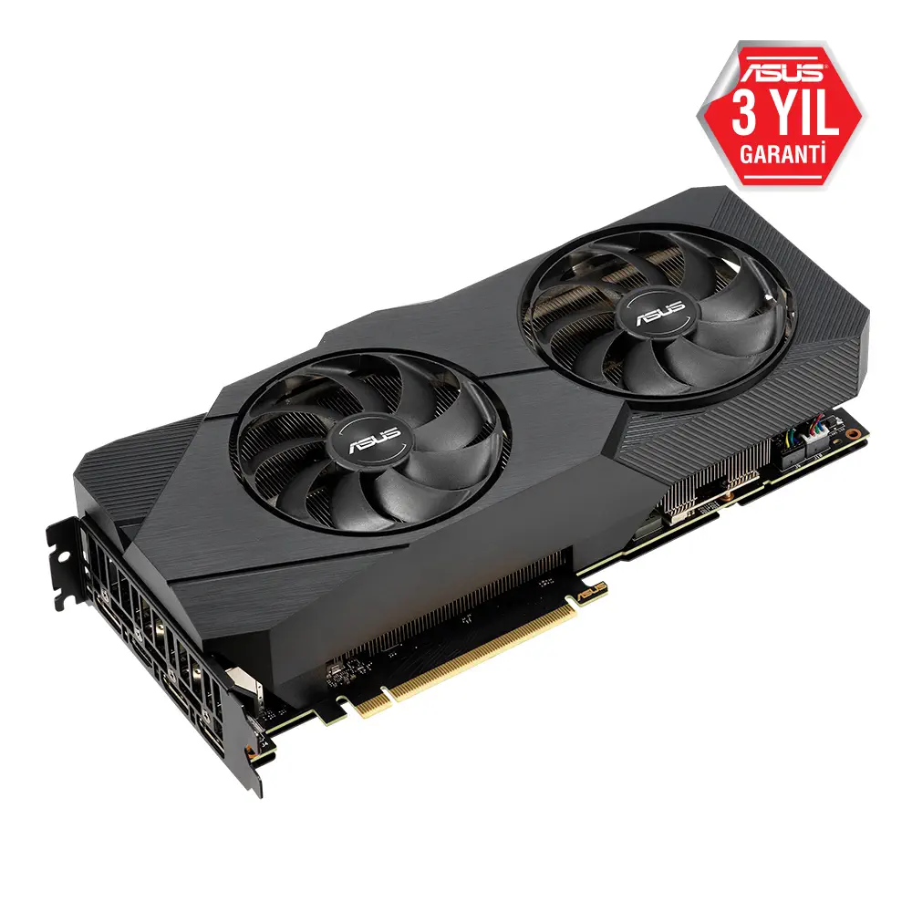 Asus DUAL-RTX2070S-8G-EVO GeForce RTX 2070 Super 8GB GDDR6 256Bit DX12 Gaming (Oyuncu) Ekran Kartı