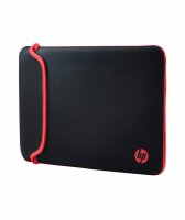 HP 14″ Neopren Ters Çevrilebilir Siyah Kırmızı Kılıf - V5C26AA