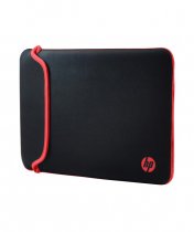 HP 14" Neopren Ters Çevrilebilir Siyah Kırmızı Kılıf - V5C26AA