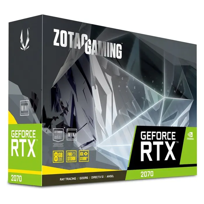 Zotac Gaming GeForce RTX 2070 Mini ZT-T20700E-10P 8GB GDDR6 256Bit DX12 Gaming Ekran Kartı