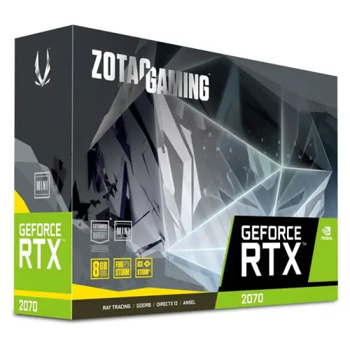 Zotac Gaming GeForce RTX 2070 Mini ZT-T20700E-10P 8GB GDDR6 256Bit DX12 Gaming Ekran Kartı