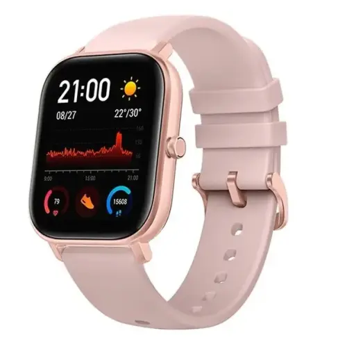 Xiaomi Amazfit GTS Akıllı Saat - Amoled Ekran - 5 ATM Suya Dayanıklı Pembe - Distribütör Garantili