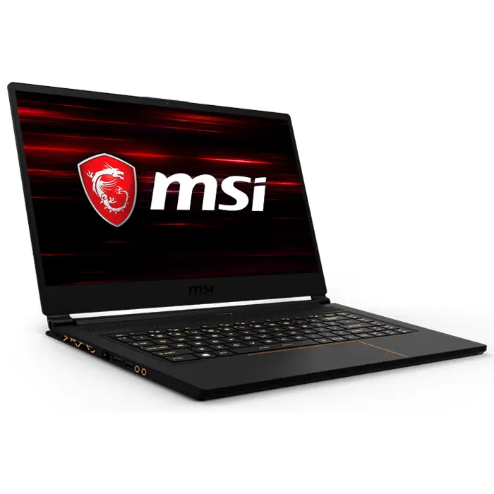 MSI GS65 Stealth 9SE-655TR i7-9750H 2.60GHz 16GB 256GB SSD 6GB GeForce RTX 2060 15.6” Full HD Win10 Home Advanced Gaming Notebook