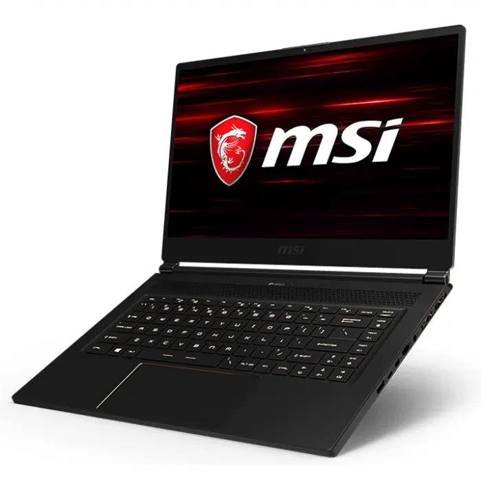MSI GS65 Stealth 9SE-655TR i7-9750H 2.60GHz 16GB 256GB SSD 6GB GeForce RTX 2060 15.6” Full HD Win10 Home Advanced Gaming Notebook