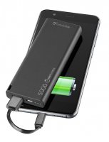 CellularLine FreePower Slim 5000 mAh Siyah Taşınabilir Şarj Cihazı - Distribütör Garantili