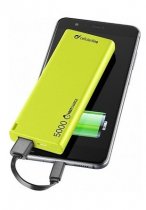 CellularLine FreePower Slim 5000 mAh Yeşil Taşınabilir Şarj Cihazı - Distribütör Garantili