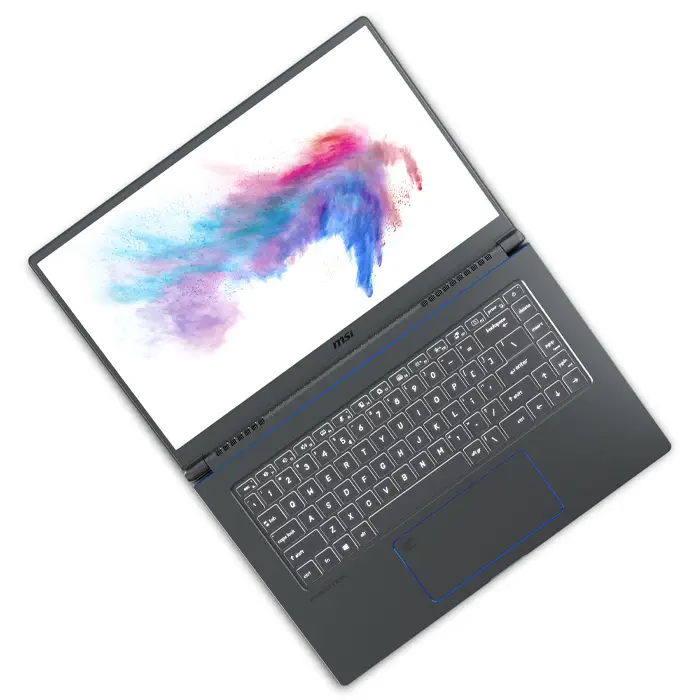 MSI Prestige 15 A10SC-251TR i7-10710U 1.10GHz 64GB 1TB SSD 4GB GeForce GTX 1650 15.6” Ultra HD Win10 Pro Notebook