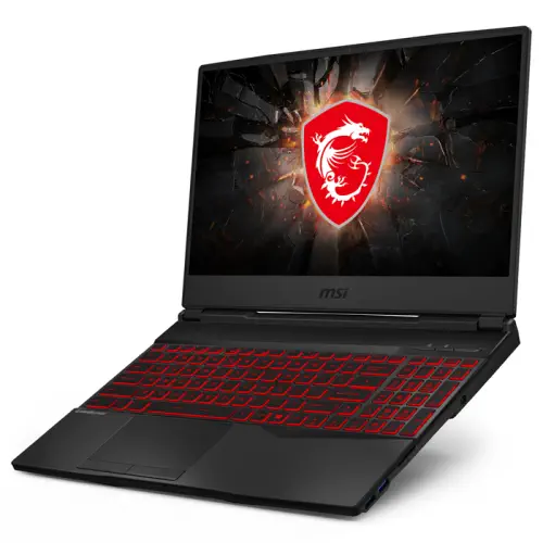 MSI GL65 9SE-218TR i7-9750H 2.60GHz 16GB 1TB 512GB SSD 6GB GeForce RTX 2060 15.6” Full HD Win10 Home Gaming Notebook