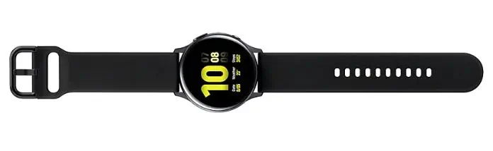Samsung Galaxy Watch Active2 40mm Aluminyum Mat Siyah SM-R830NZKATUR Akıllı Saat - Distribütör Garantili