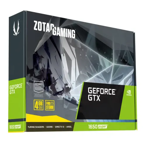 Zotac Gaming GeForce GTX 1650 Super Twin Fan ZT-T16510F-10L 4GB GDDR6 128Bit DX12 Gaming Ekran Kartı