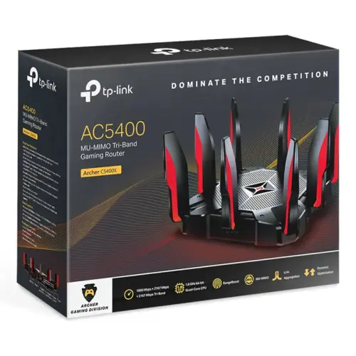 Tp-Link AC5400 Archer C5400X MU-MIMO Tri-Band Gaming Router