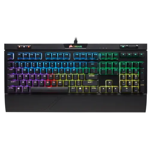 Corsair Strafe RGB MK.2 Cherry MX Silent RGB Mekanik Kablolu Gaming Klavye - CH-9104113-TR 